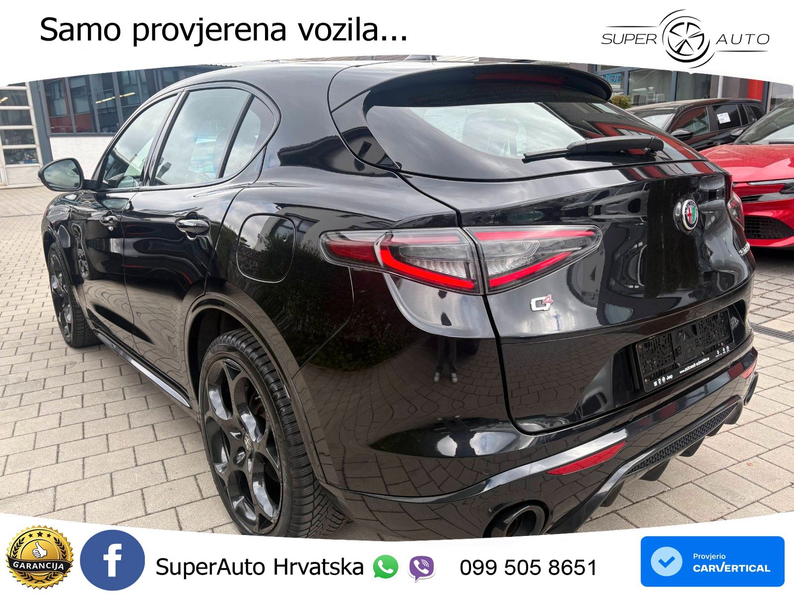 Alfa Romeo Stelvio 2.0 Turbo (280 KS) Q4 Automatic LED+GR SJED+ACC