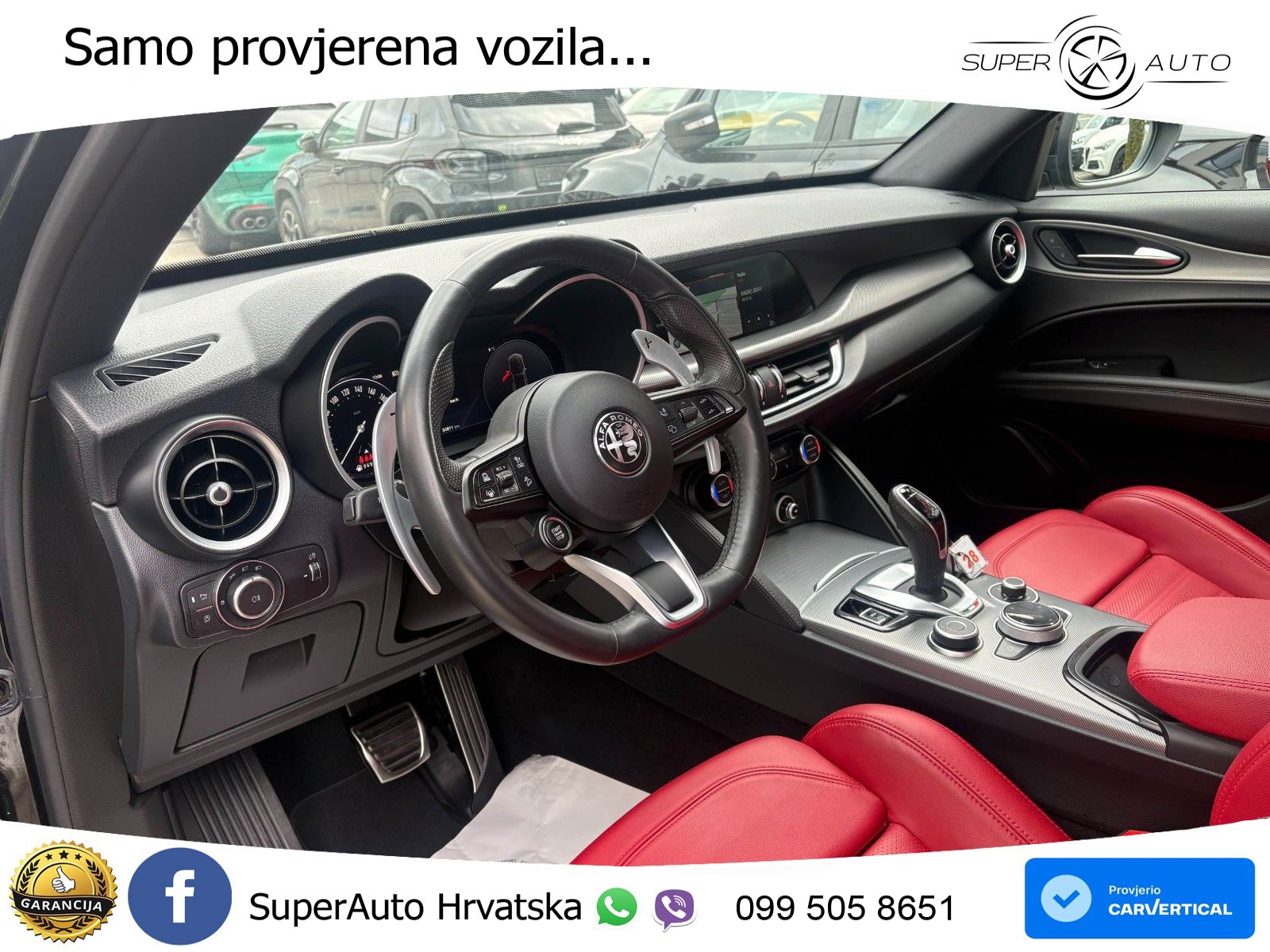Alfa Romeo Stelvio 2.0 Turbo (280 KS) Q4 Automatic LED+GR SJED+ACC