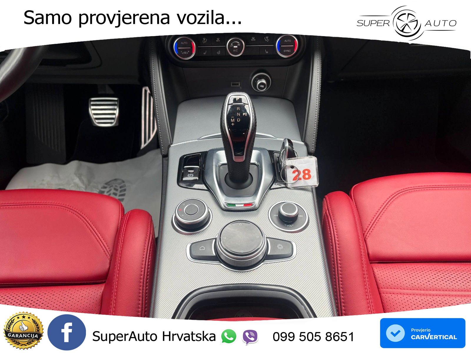 Alfa Romeo Stelvio 2.0 Turbo (280 KS) Q4 Automatic LED+GR SJED+ACC