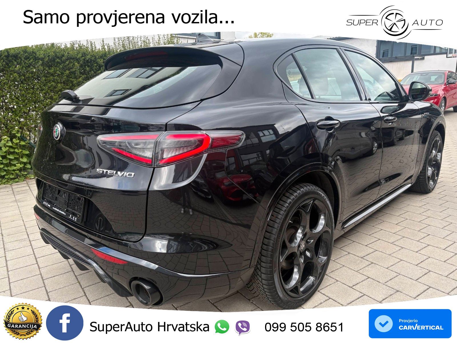Alfa Romeo Stelvio 2.0 Turbo (280 KS) Q4 Automatic LED+GR SJED+ACC