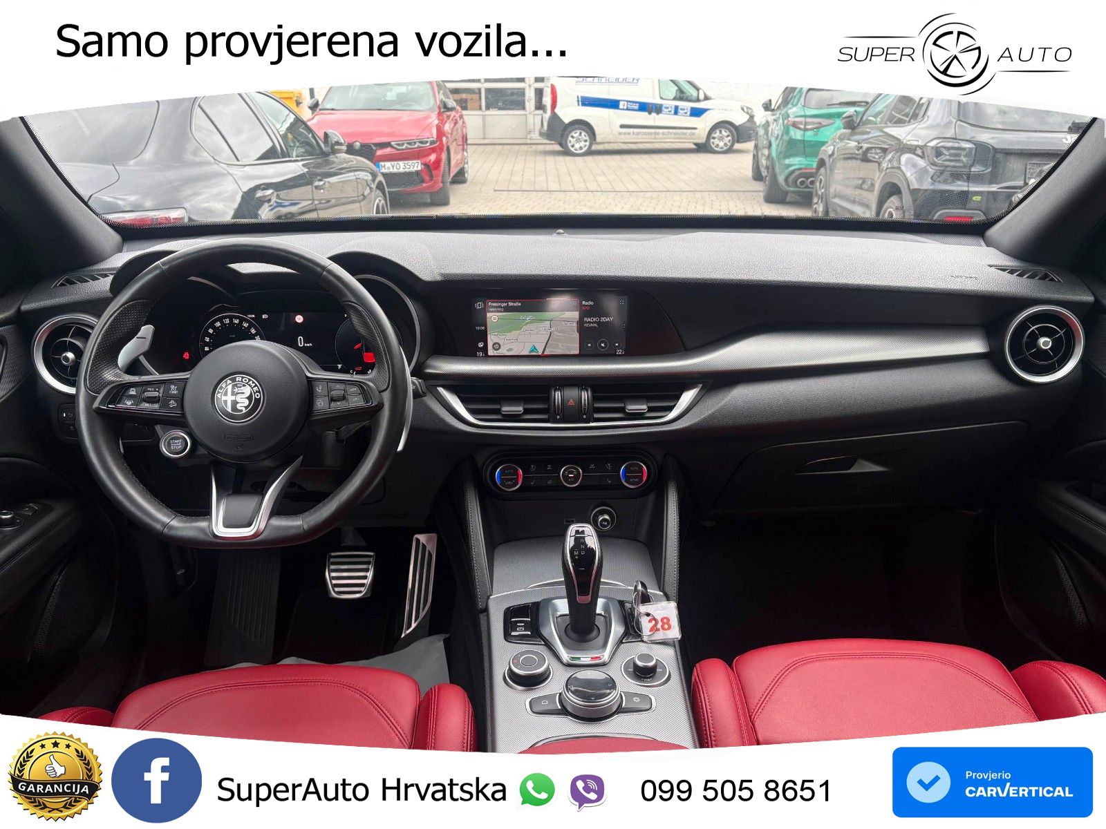 Alfa Romeo Stelvio 2.0 Turbo (280 KS) Q4 Automatic LED+GR SJED+ACC
