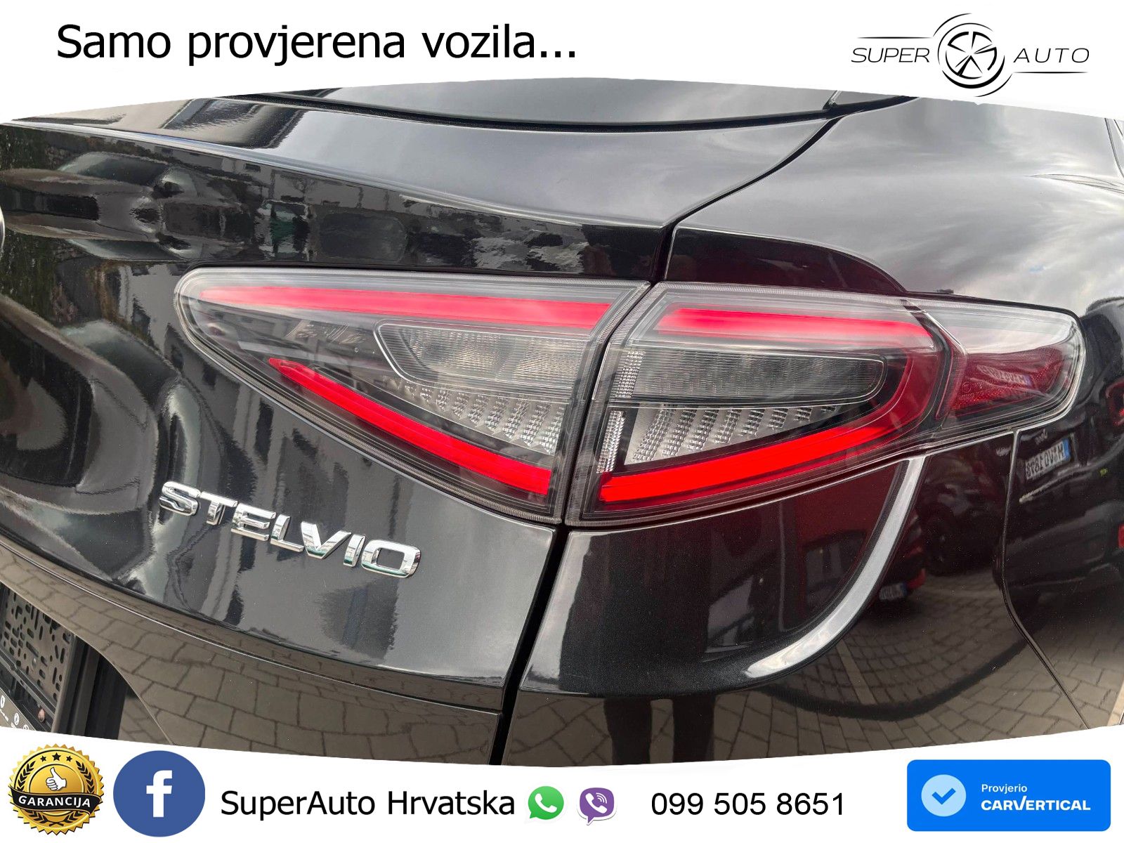 Alfa Romeo Stelvio 2.0 Turbo (280 KS) Q4 Automatic LED+GR SJED+ACC