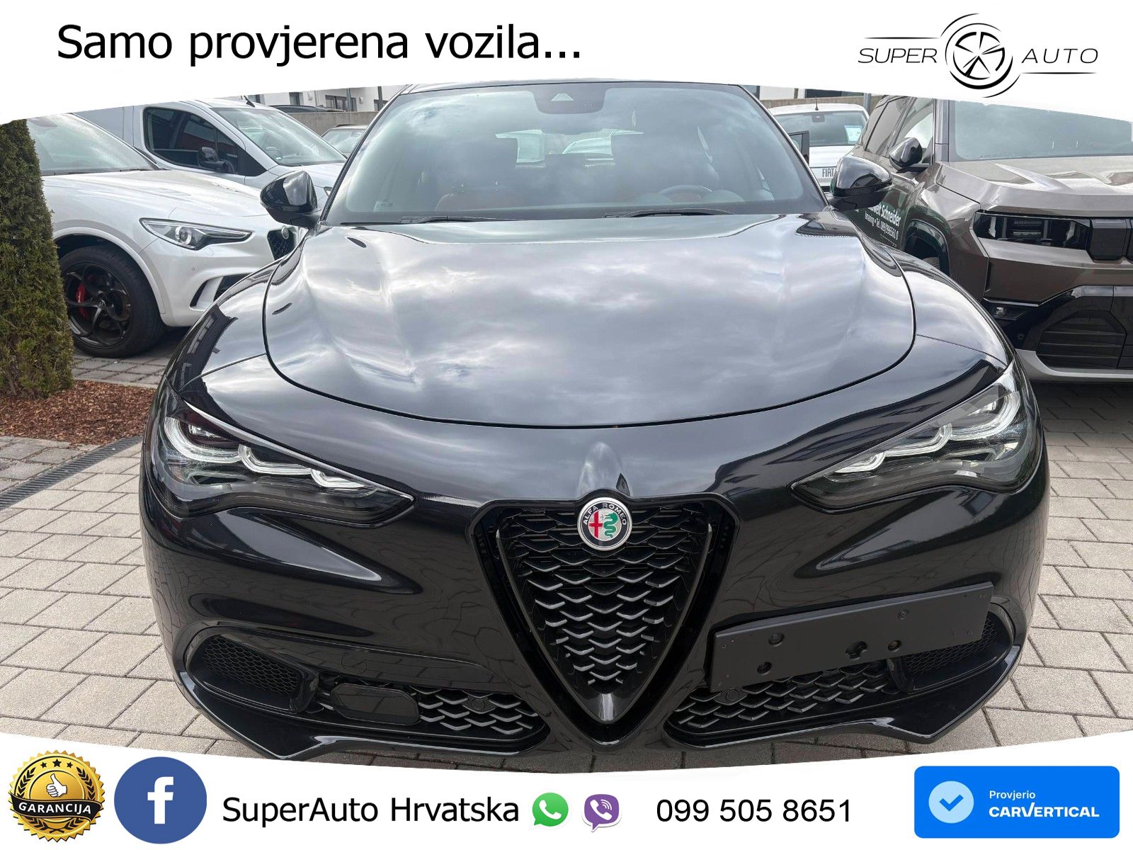 Alfa Romeo Stelvio 2.0 Turbo (280 KS) Q4 Automatic LED+GR SJED+ACC