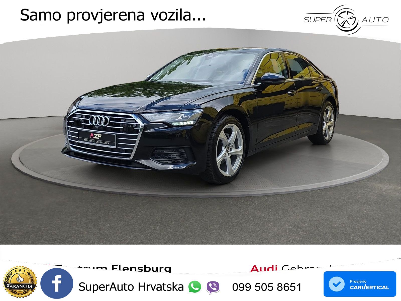 Audi A6 40 TDI (204 KS) S tronic LED+GR SJED+ACC