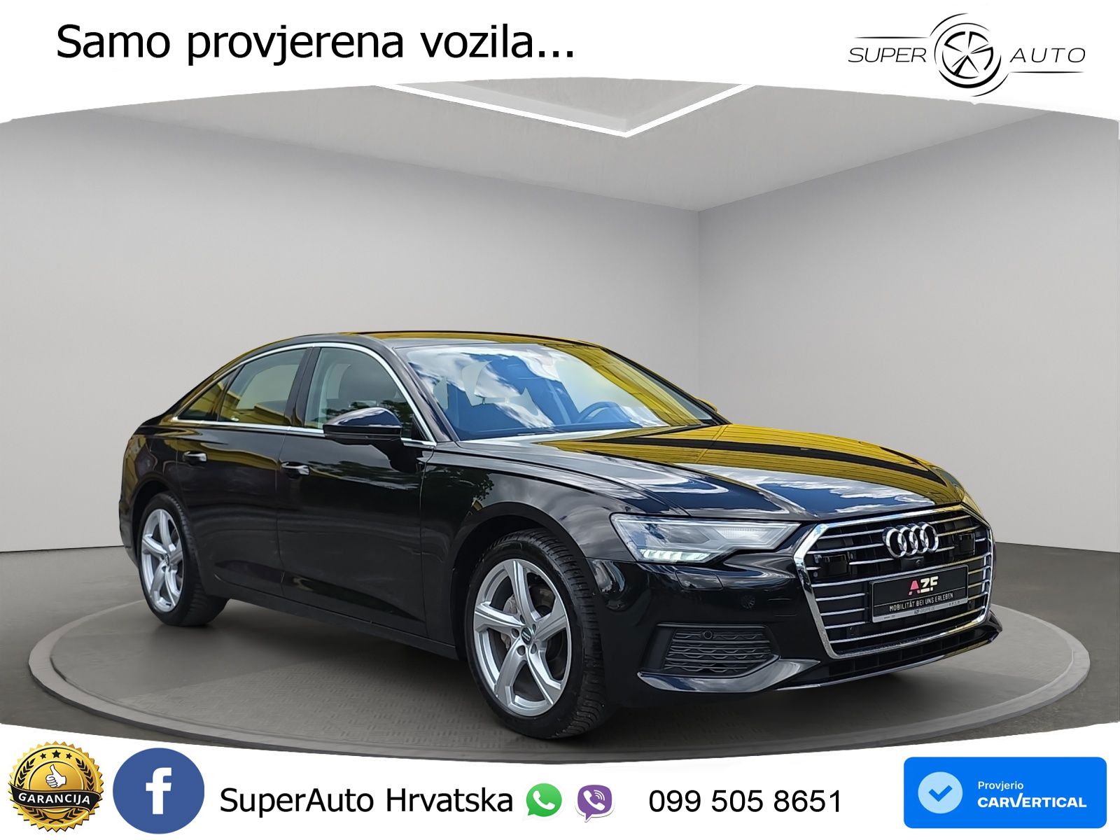 Audi A6 40 TDI (204 KS) S tronic LED+GR SJED+ACC