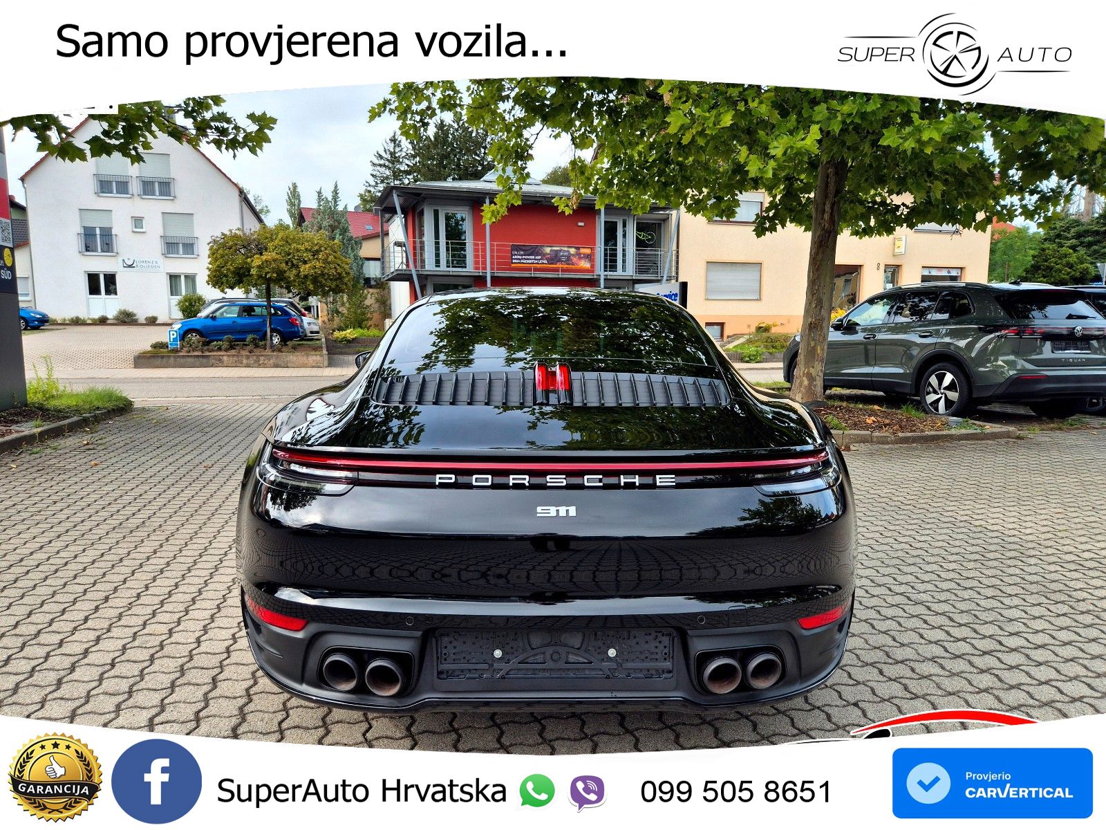 Porsche 911 Carrera 3.0 (385 KS) PDK ZRAČNI+ACC+GR SJED+KAM+PANO