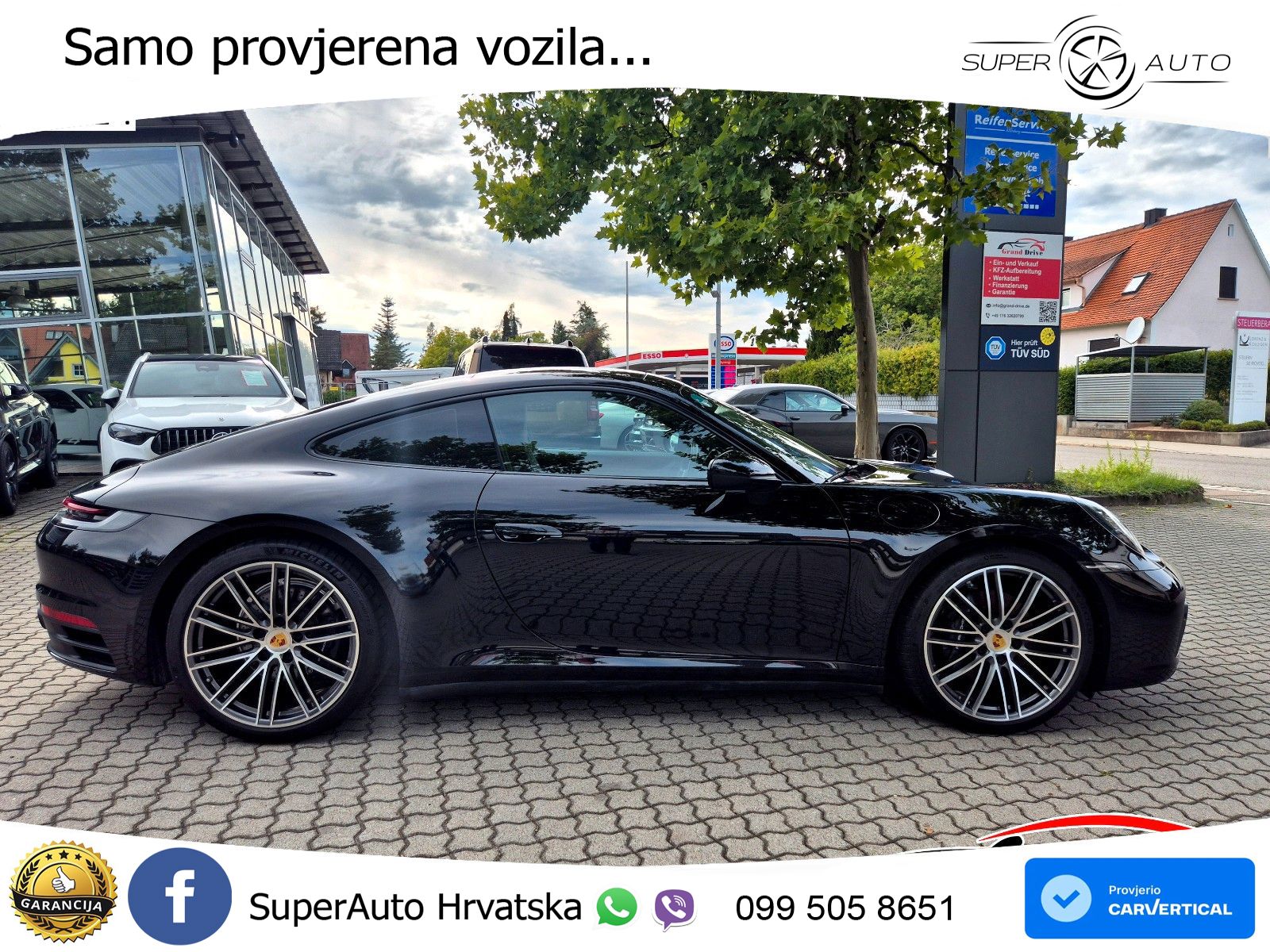 Porsche 911 Carrera 3.0 (385 KS) PDK ZRAČNI+ACC+GR SJED+KAM+PANO
