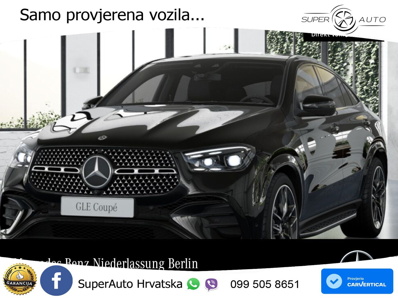 Mercedes GLE Coupe 300d (269 KS) EQ Boost 4MATIC 9G-TRONIC AMG