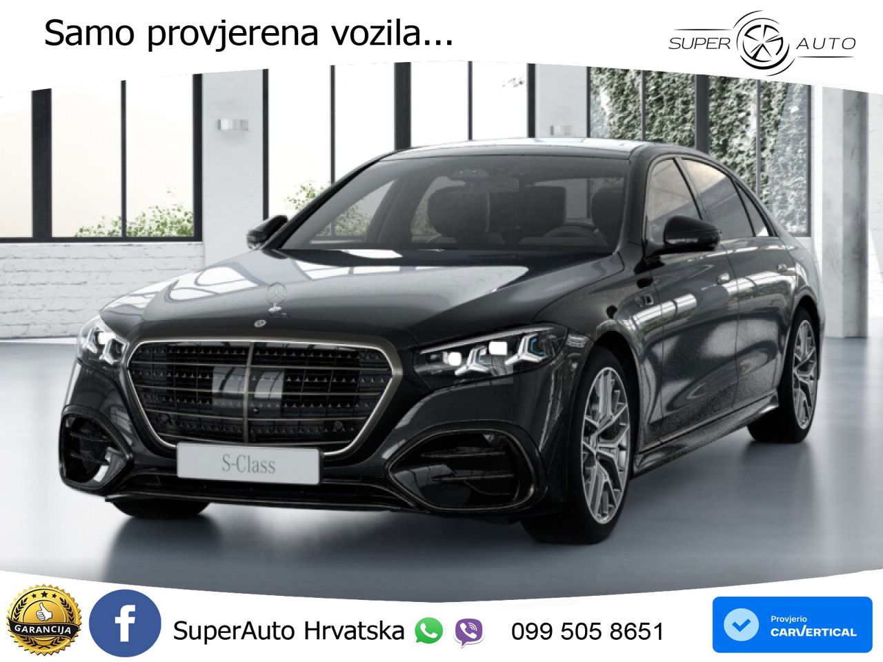 Mercedes S 450d (367 KS) EQ Boost 4MATIC 9G-TRONIC AMG ACC+HEAD+4xGR SJED+360+PANO