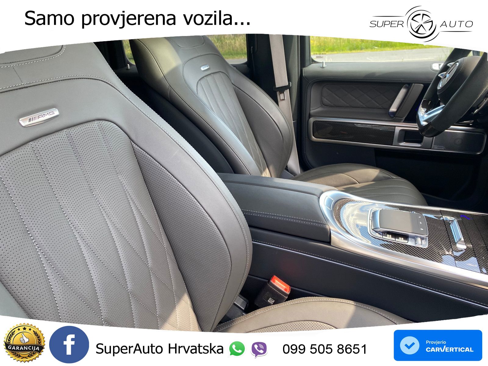 Mercedes AMG G 63 Long V8 (585 KS) 4MATIC 9G-TRONIC AMG SPEEDSHIFT TCT ZRAČNI+ACC+4xGR SJED+KAM
