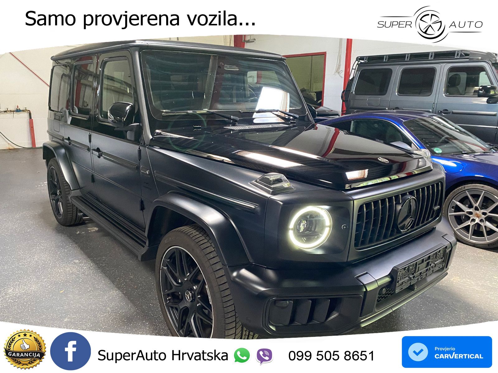 Mercedes AMG G 63 Long V8 (585 KS) 4MATIC 9G-TRONIC AMG SPEEDSHIFT TCT ZRAČNI+ACC+4xGR SJED+KAM