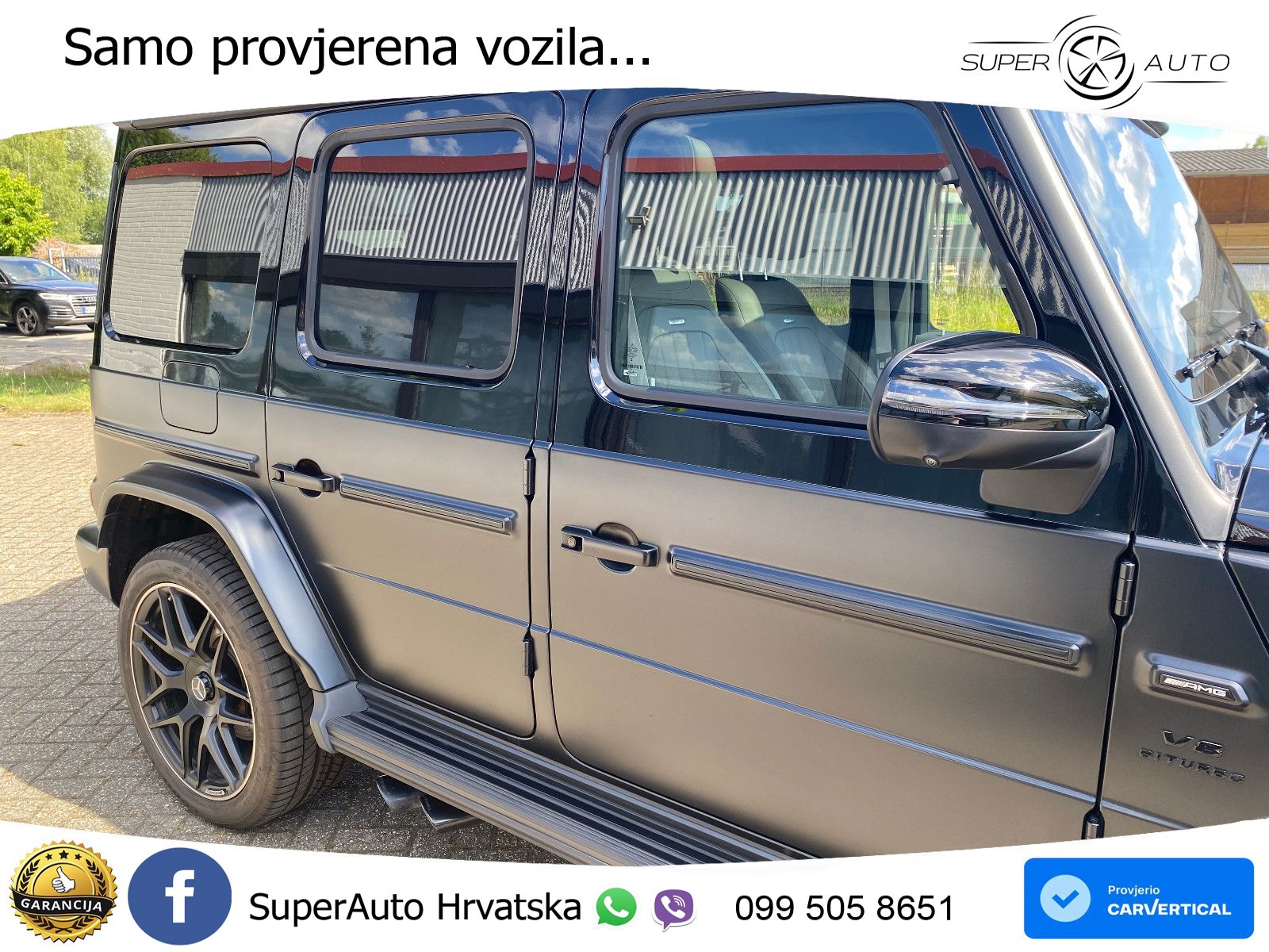 Mercedes AMG G 63 Long V8 (585 KS) 4MATIC 9G-TRONIC AMG SPEEDSHIFT TCT ZRAČNI+ACC+4xGR SJED+KAM