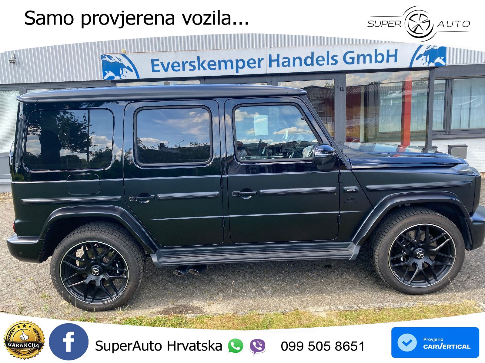 Mercedes AMG G 63 Long V8 (585 KS) 4MATIC 9G-TRONIC AMG SPEEDSHIFT TCT ZRAČNI+ACC+4xGR SJED+KAM