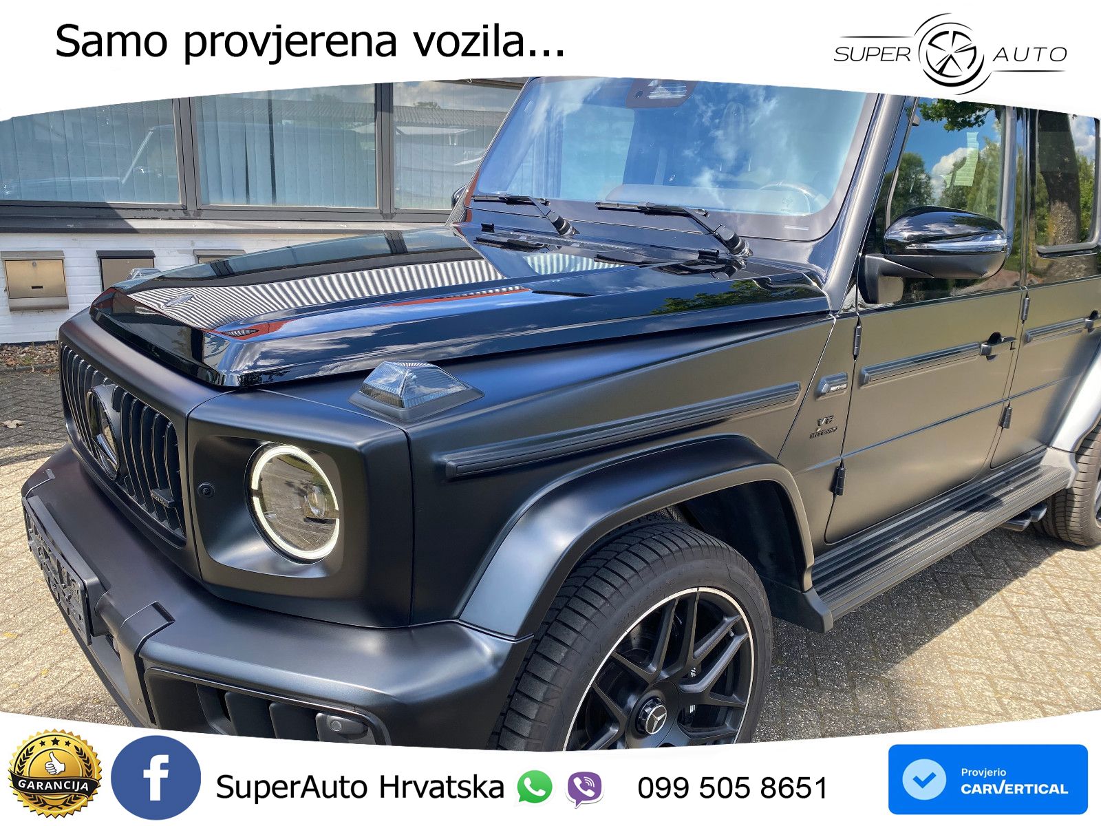 Mercedes AMG G 63 Long V8 (585 KS) 4MATIC 9G-TRONIC AMG SPEEDSHIFT TCT ZRAČNI+ACC+4xGR SJED+KAM