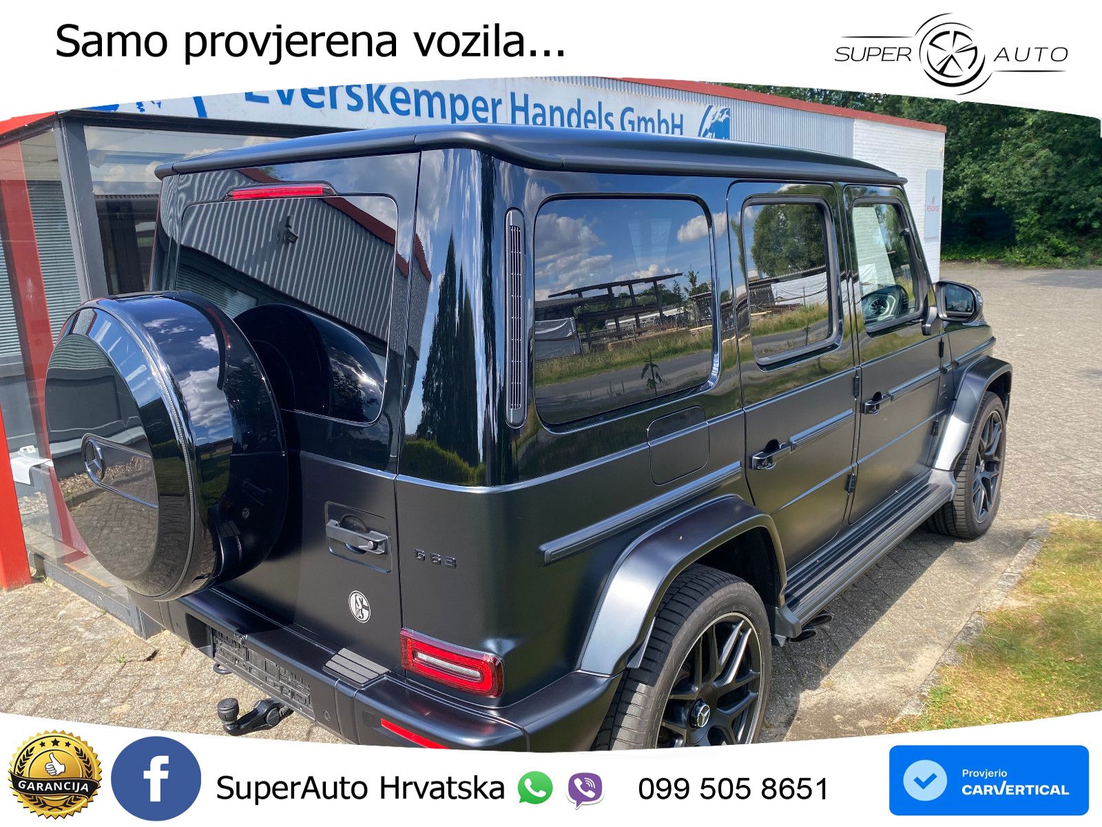 Mercedes AMG G 63 Long V8 (585 KS) 4MATIC 9G-TRONIC AMG SPEEDSHIFT TCT ZRAČNI+ACC+4xGR SJED+KAM