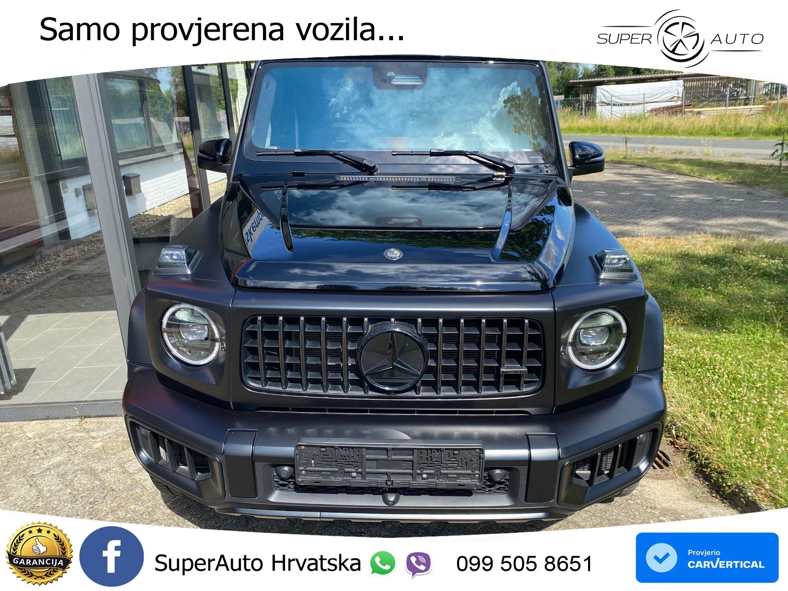 Mercedes AMG G 63 Long V8 (585 KS) 4MATIC 9G-TRONIC AMG SPEEDSHIFT TCT ZRAČNI+ACC+4xGR SJED+KAM