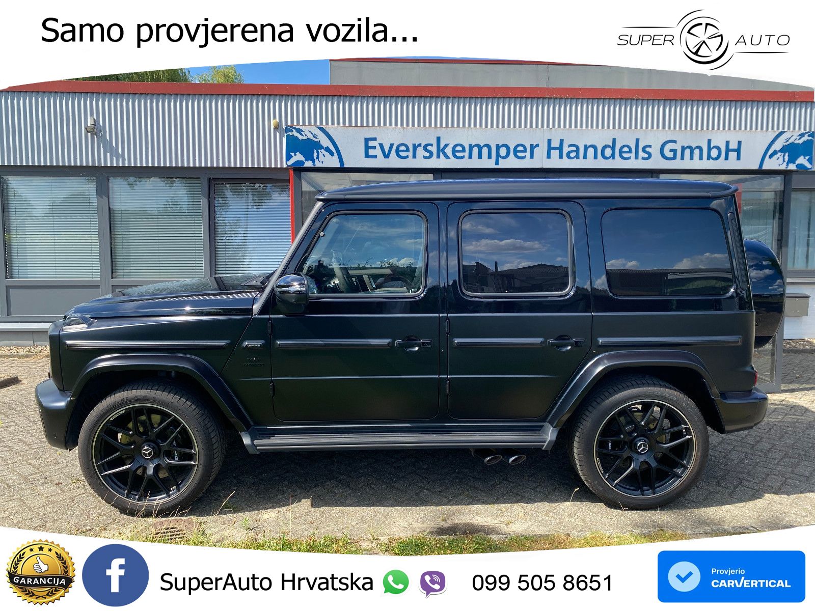 Mercedes AMG G 63 Long V8 (585 KS) 4MATIC 9G-TRONIC AMG SPEEDSHIFT TCT ZRAČNI+ACC+4xGR SJED+KAM