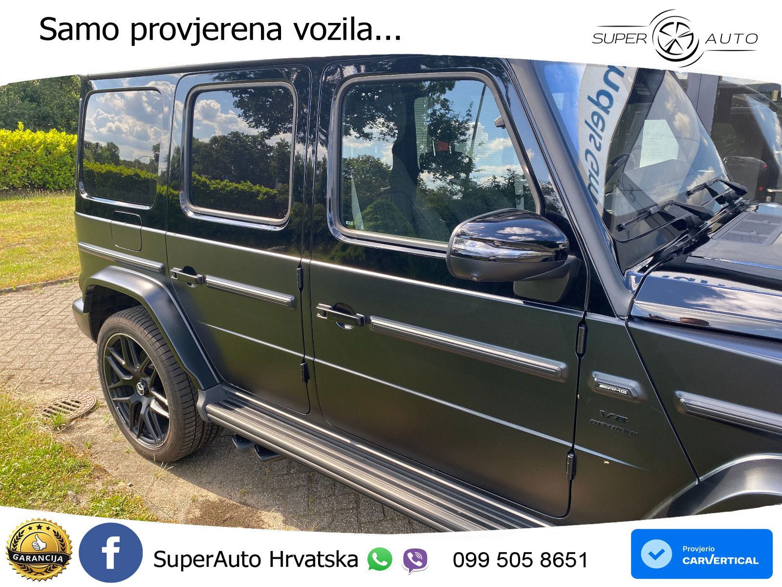 Mercedes AMG G 63 Long V8 (585 KS) 4MATIC 9G-TRONIC AMG SPEEDSHIFT TCT ZRAČNI+ACC+4xGR SJED+KAM