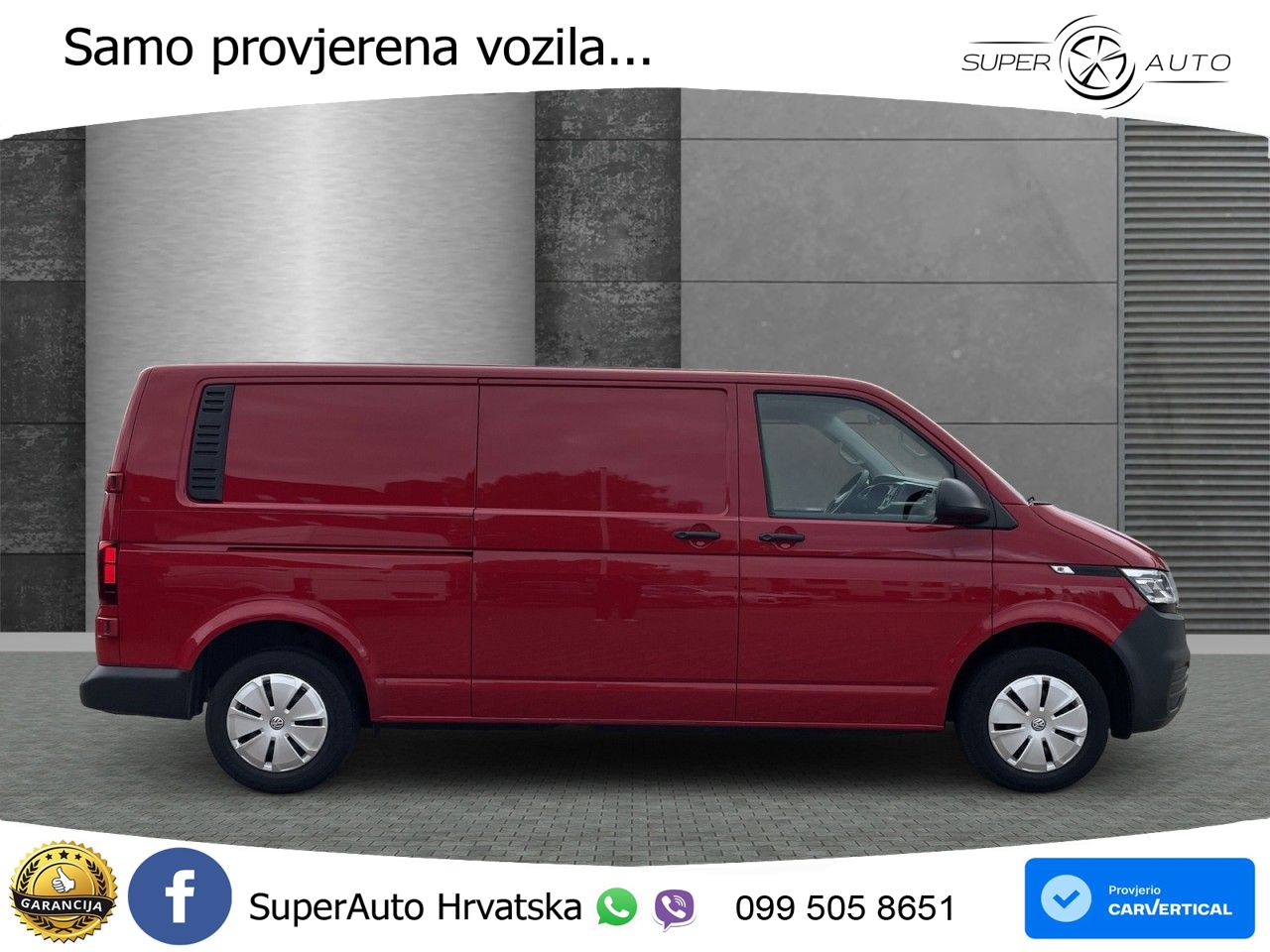 Volkswagen Transporter Kasten 2.0 TDI Kasten lang++AHK++LED 110 KS
