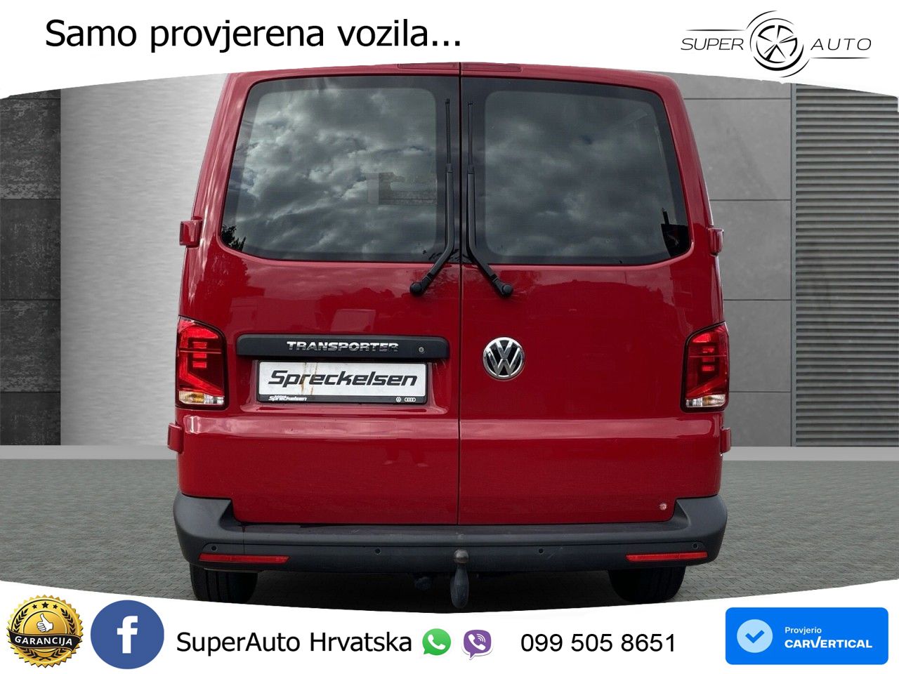 Volkswagen Transporter Kasten 2.0 TDI Kasten lang++AHK++LED 110 KS