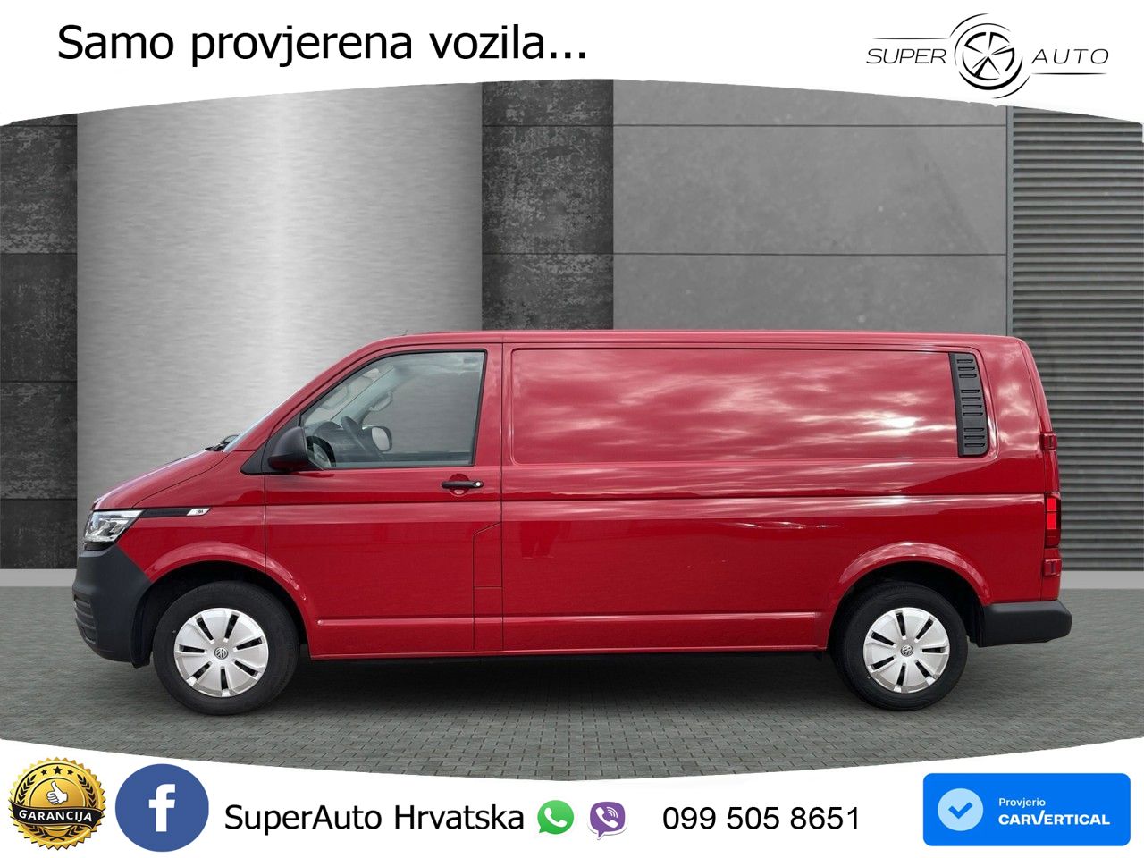Volkswagen Transporter Kasten 2.0 TDI Kasten lang++AHK++LED 110 KS