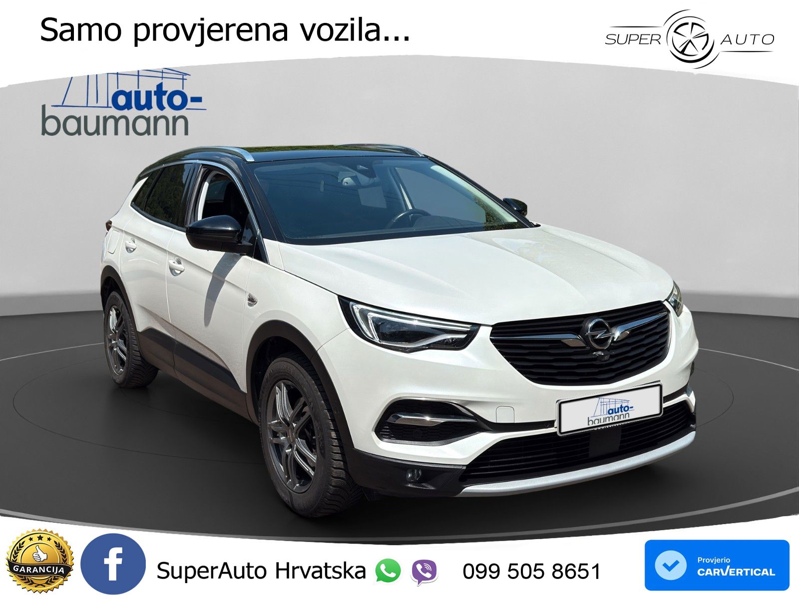 Opel Grandland X 1.2 Turbo (130 KS) Automatic Ultimate LED+GR SJED+ACC