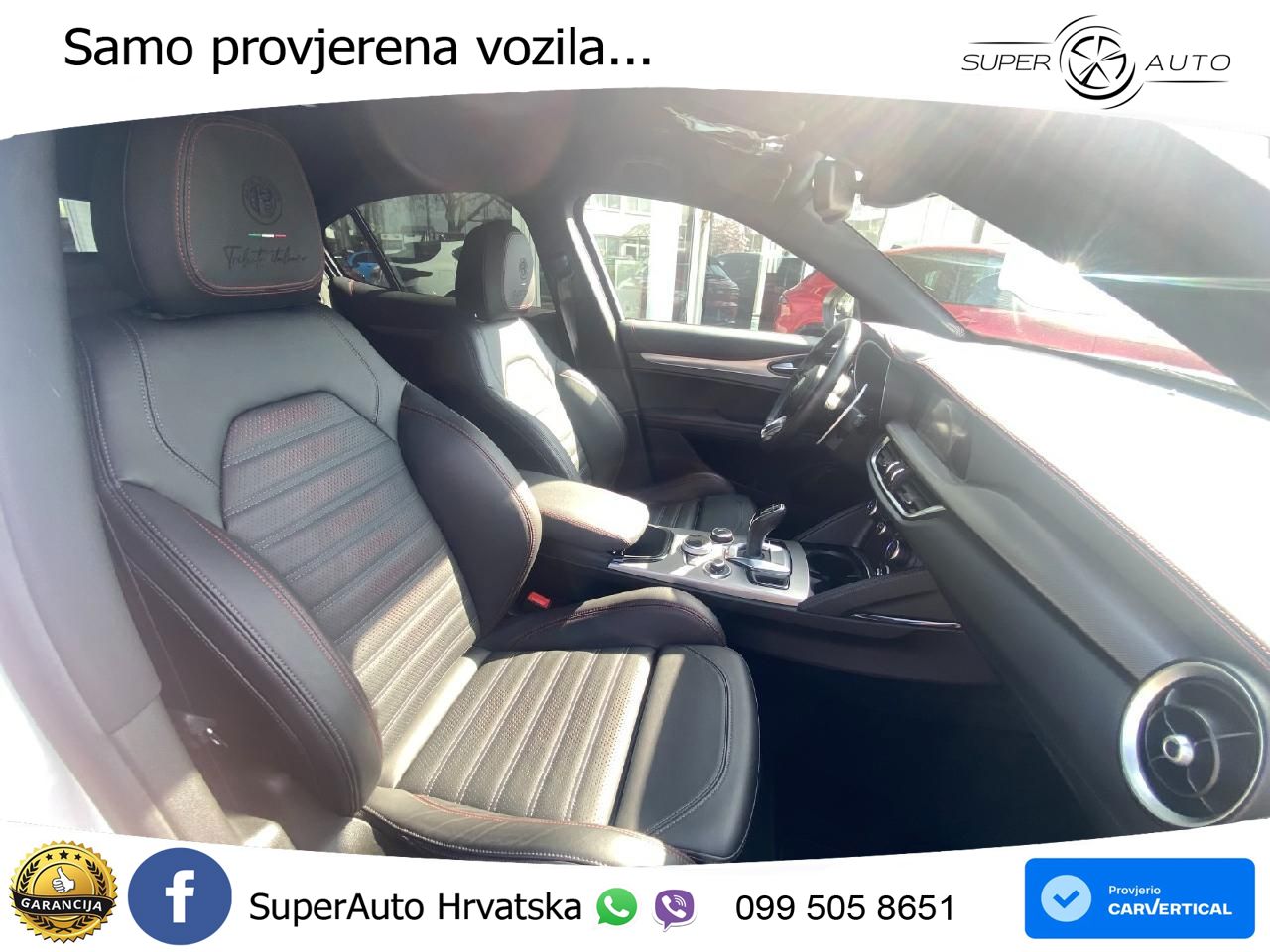 Alfa Romeo Stelvio 2.0 Turbo (280 KS) Q4 Automatic LED+GR SJED+ACC