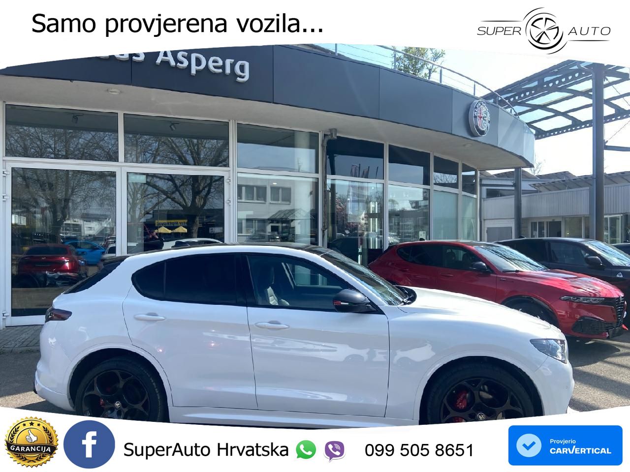 Alfa Romeo Stelvio 2.0 Turbo (280 KS) Q4 Automatic LED+GR SJED+ACC