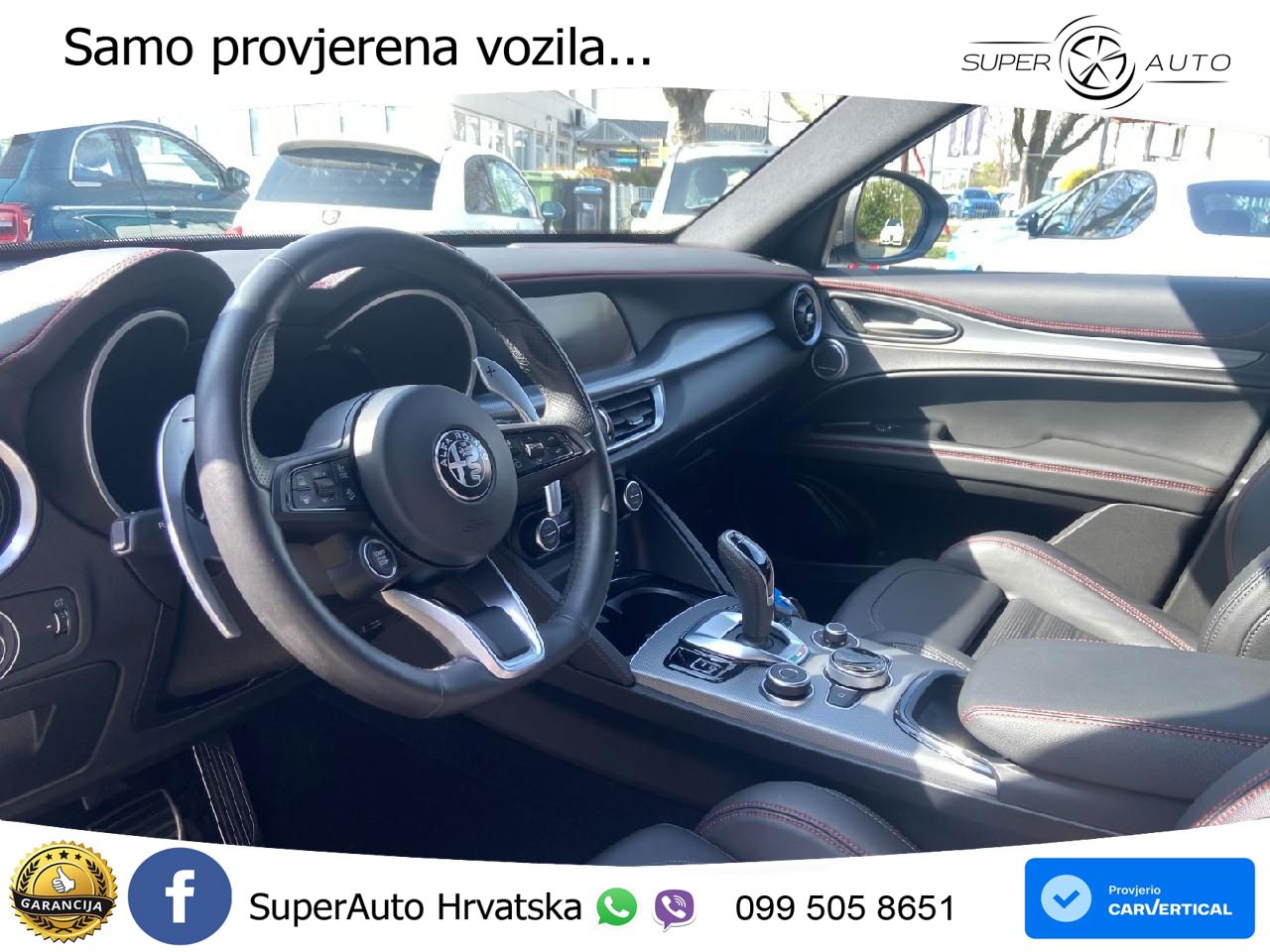 Alfa Romeo Stelvio 2.0 Turbo (280 KS) Q4 Automatic LED+GR SJED+ACC