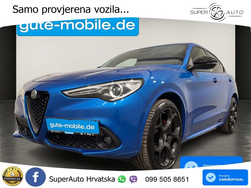 Alfa Romeo Stelvio 2.2 MultiJet II (210 KS) Q4 Automatic LED+GR SJED+ACC