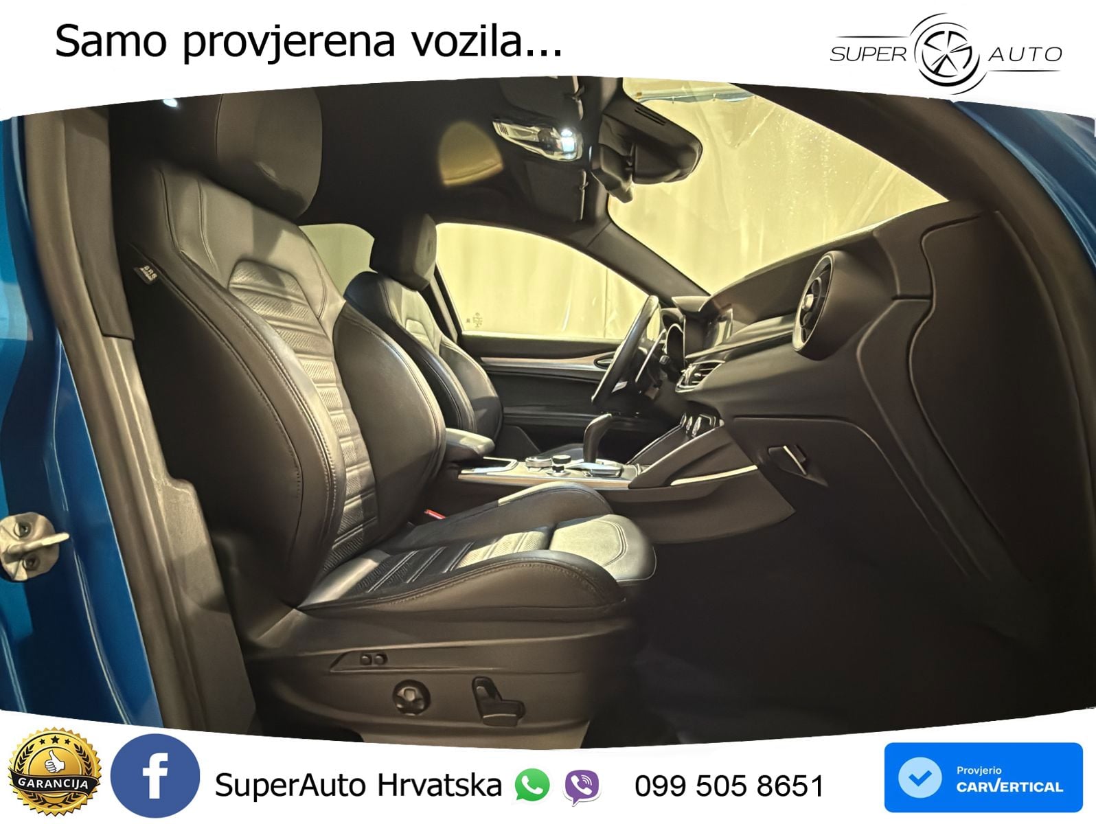 Alfa Romeo Stelvio 2.2 MultiJet II (210 KS) Q4 Automatic LED+GR SJED+ACC