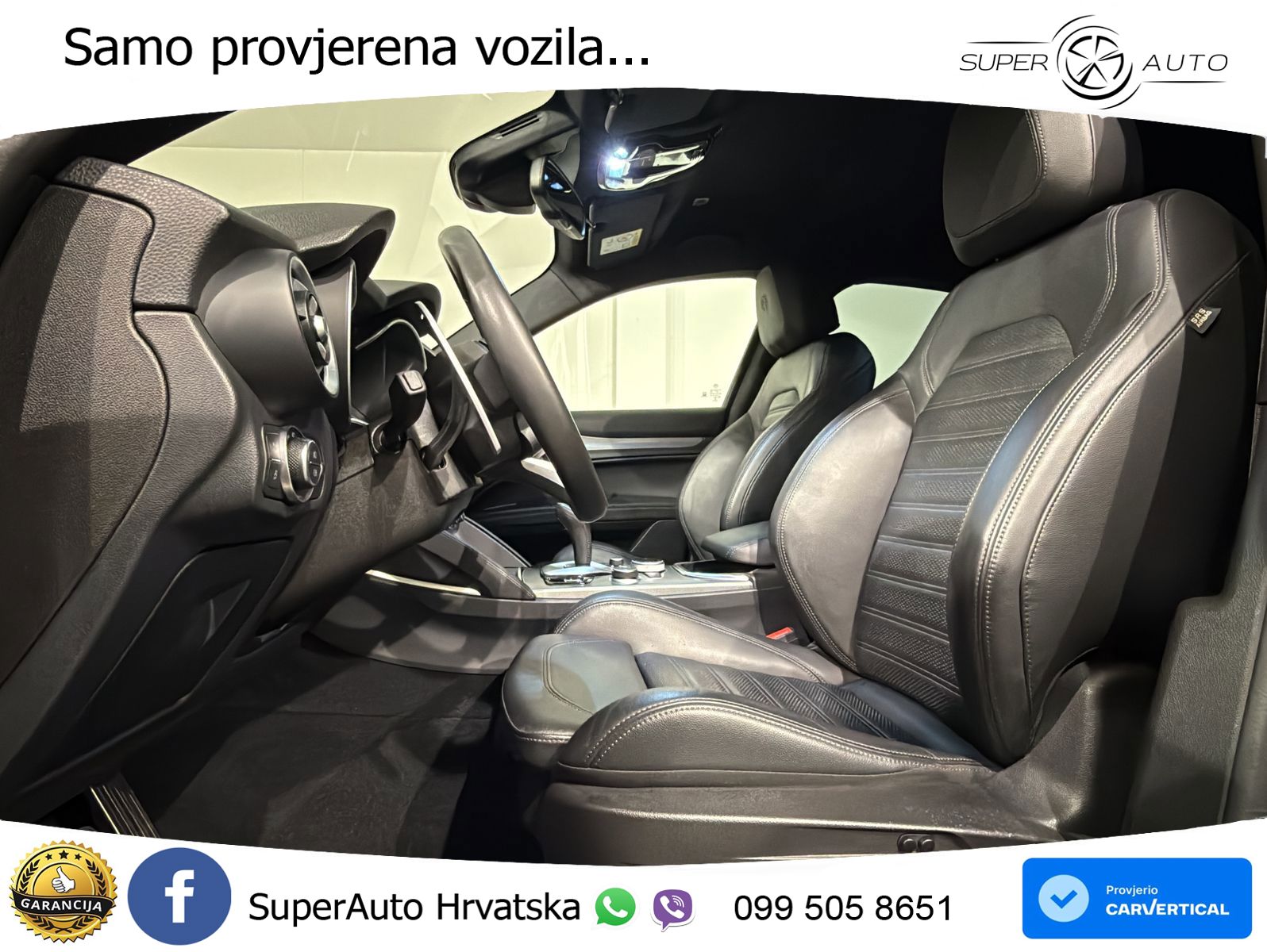 Alfa Romeo Stelvio 2.2 MultiJet II (210 KS) Q4 Automatic LED+GR SJED+ACC