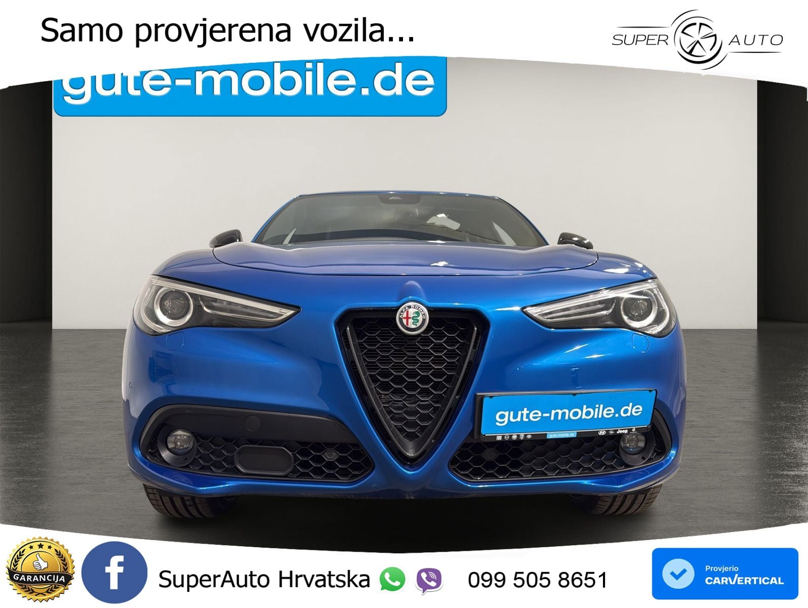 Alfa Romeo Stelvio 2.2 MultiJet II (210 KS) Q4 Automatic LED+GR SJED+ACC