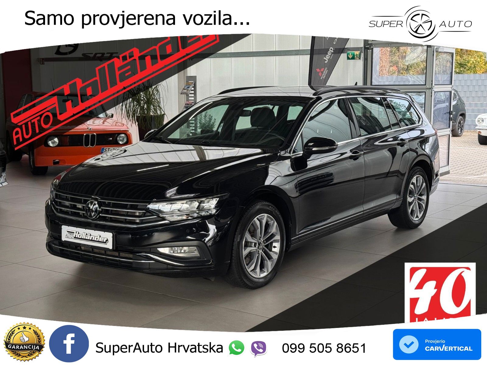 Volkswagen Passat Variant 2.0 TSI (190 KS) DSG Business LED+GR SJED+ACC