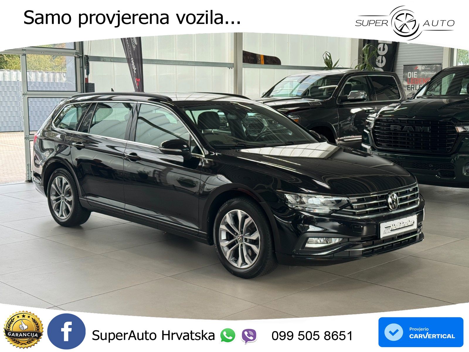 Volkswagen Passat Variant 2.0 TSI (190 KS) DSG Business LED+GR SJED+ACC