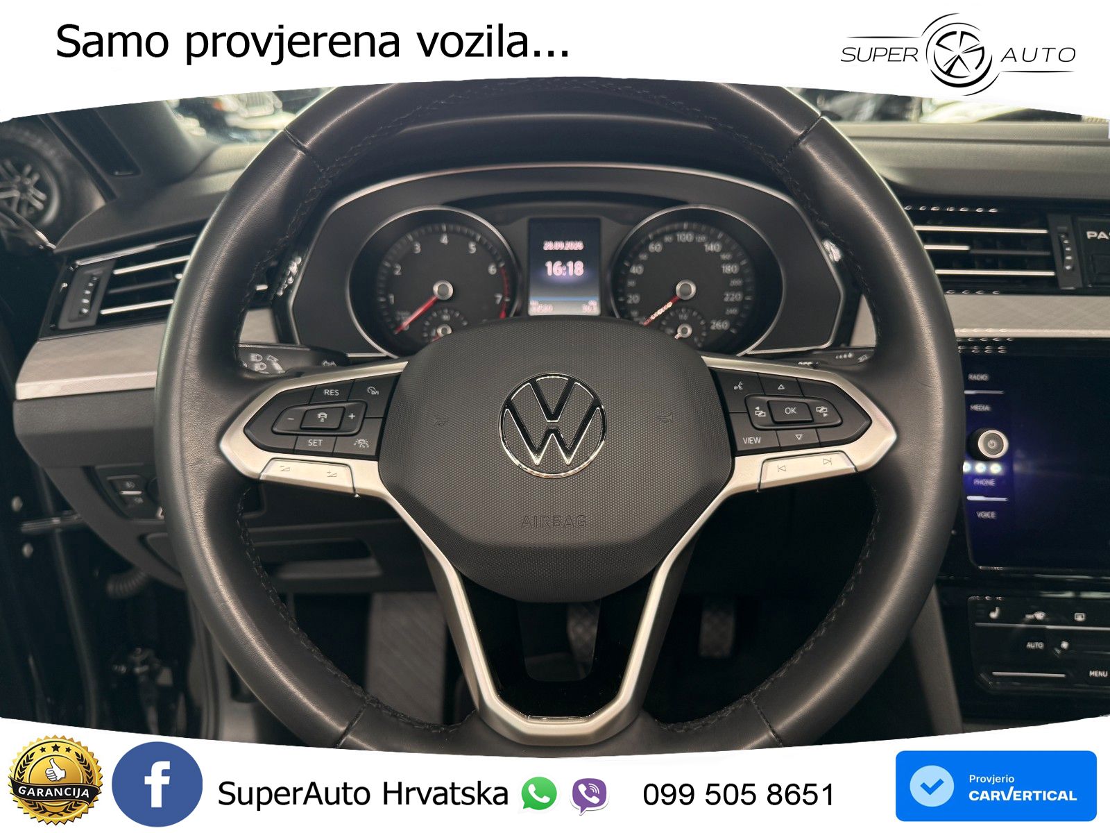 Volkswagen Passat Variant 2.0 TSI (190 KS) DSG Business LED+GR SJED+ACC