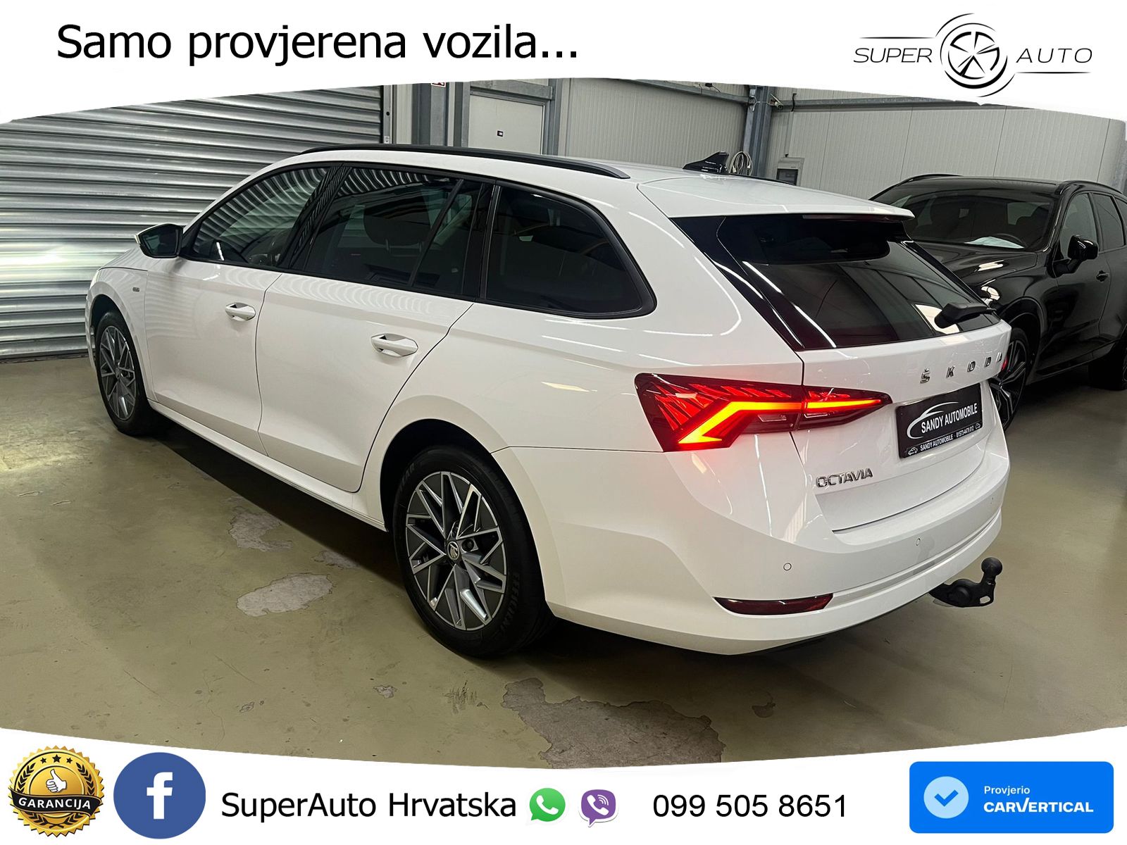 Škoda Octavia Combi 2.0 TDI (150 KS) DSG LED+GR SJED+ACC