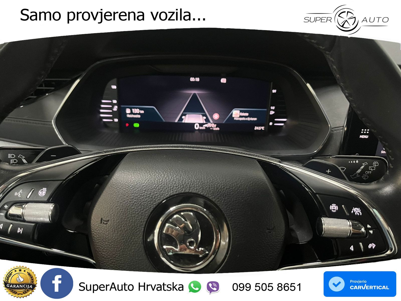 Škoda Octavia Combi 2.0 TDI (150 KS) DSG LED+GR SJED+ACC