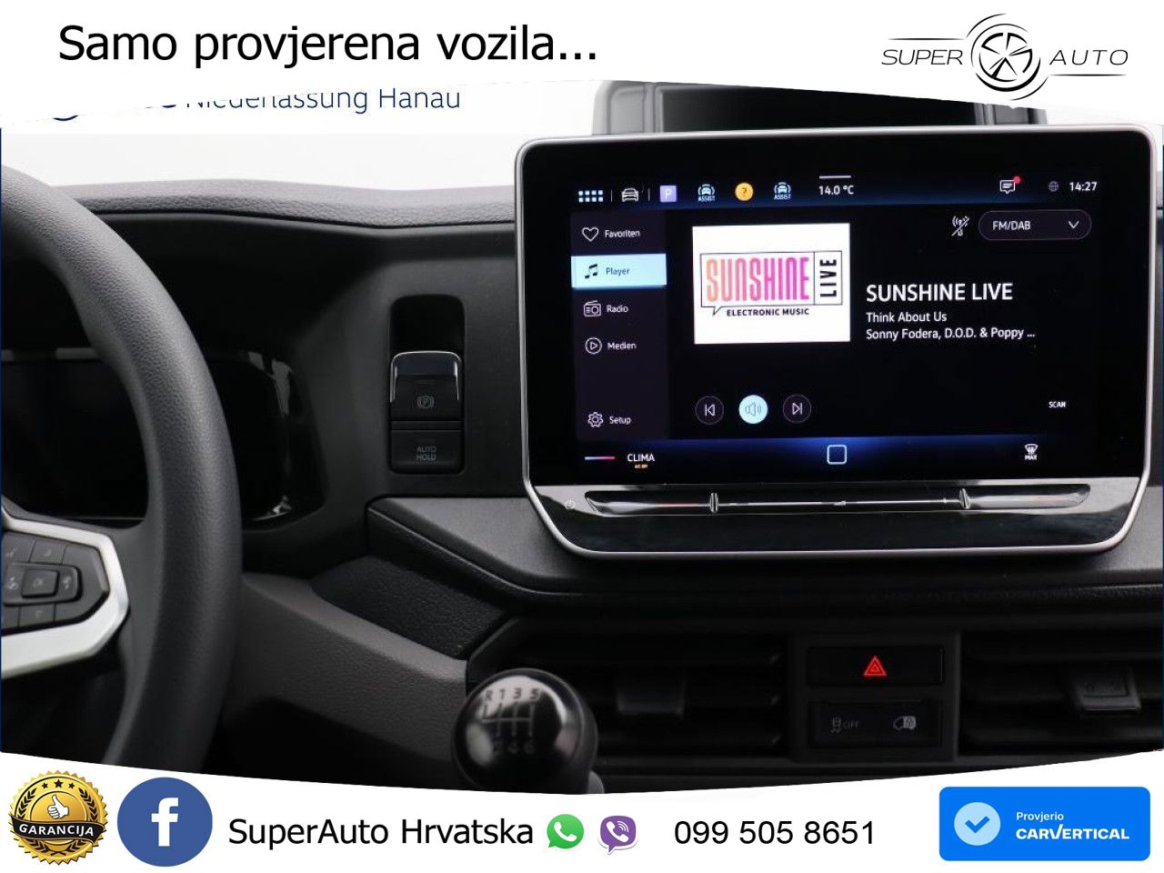 Volkswagen Crafter Kasten MR AHK Klima Kamera DAB Hochdach 140 KS