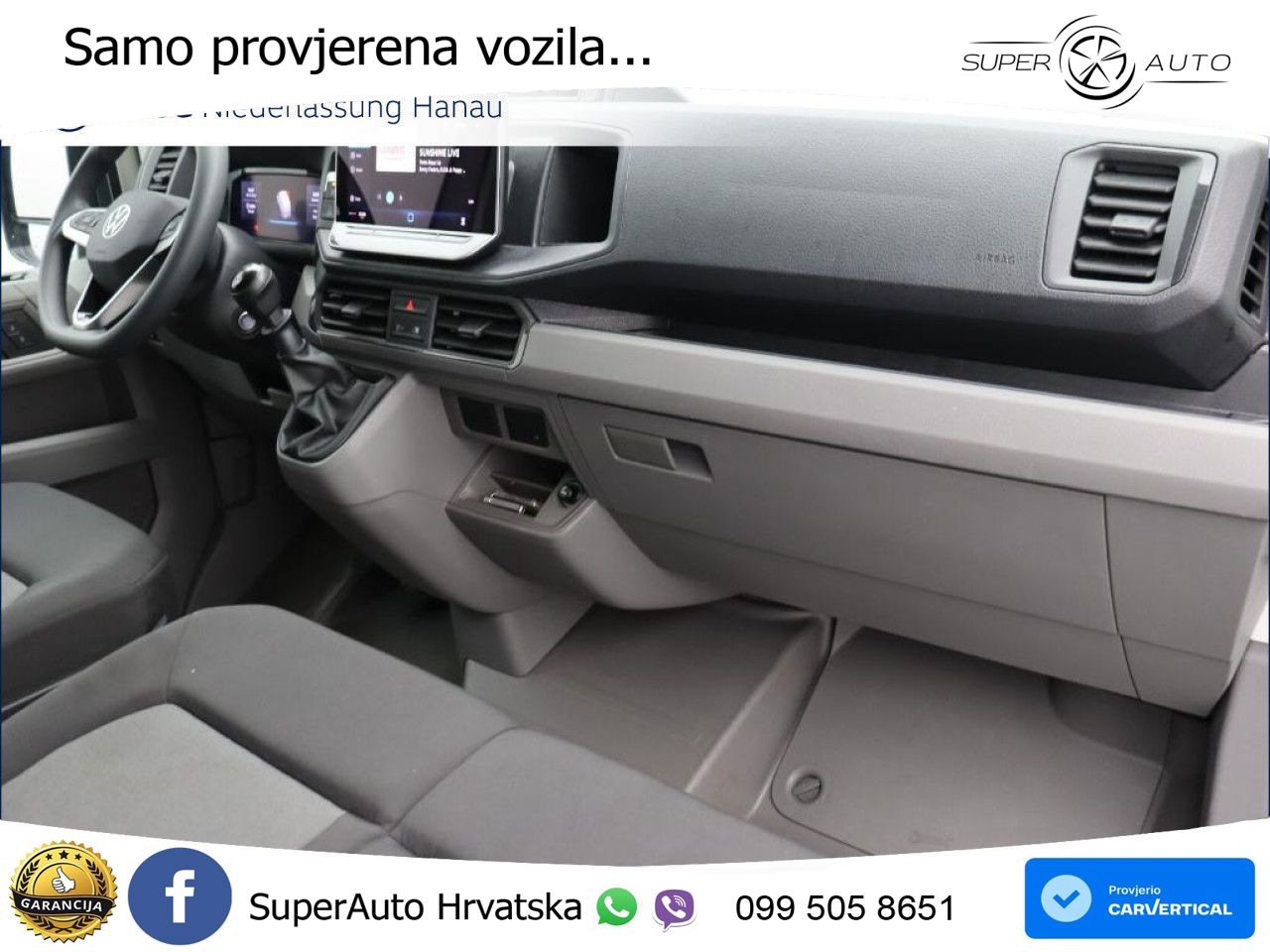 Volkswagen Crafter Kasten MR AHK Klima Kamera DAB Hochdach 140 KS