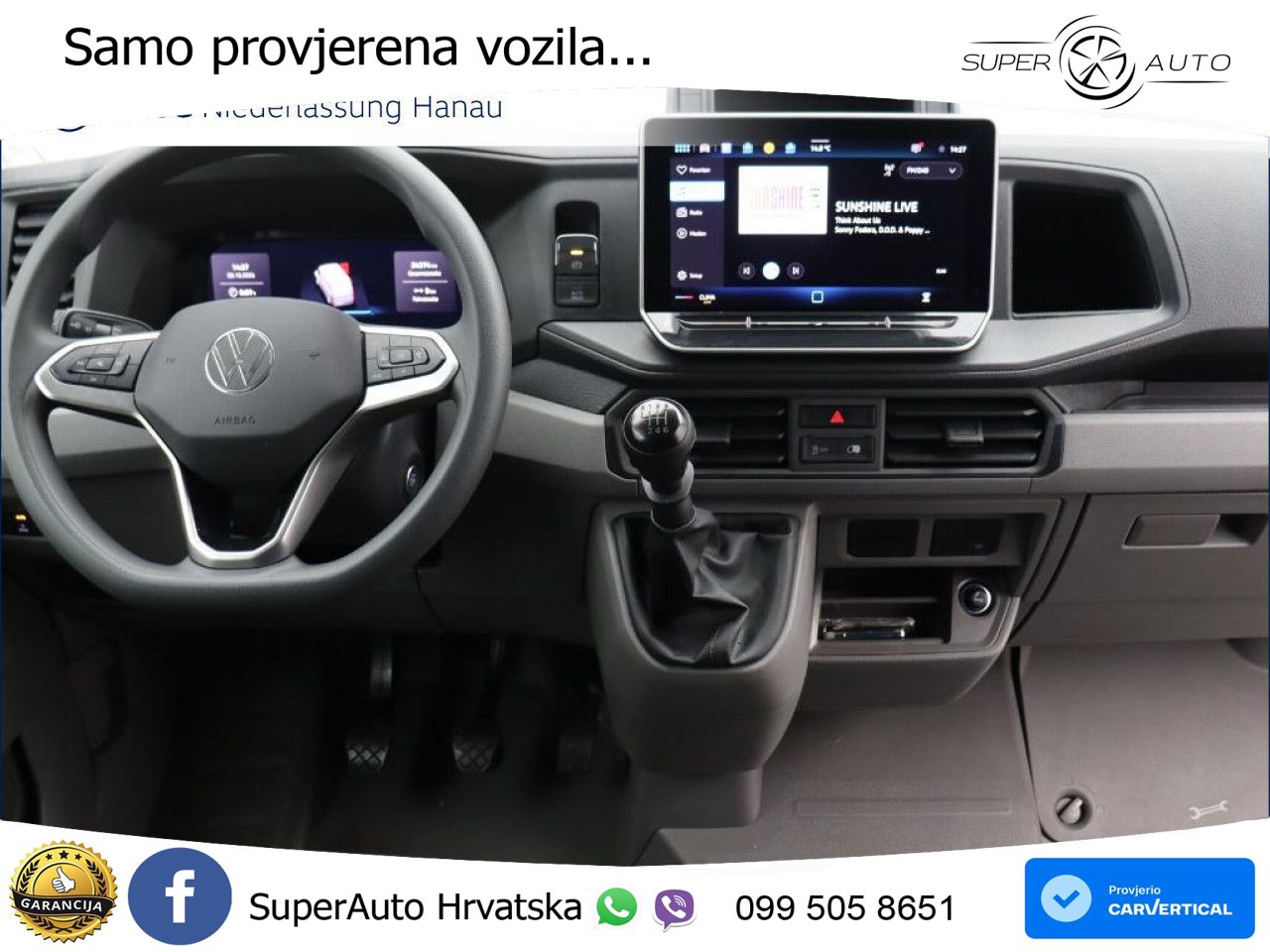 Volkswagen Crafter Kasten MR AHK Klima Kamera DAB Hochdach 140 KS
