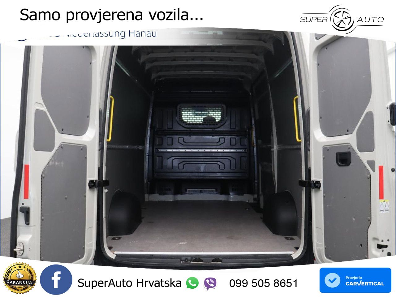 Volkswagen Crafter Kasten MR AHK Klima Kamera DAB Hochdach 140 KS