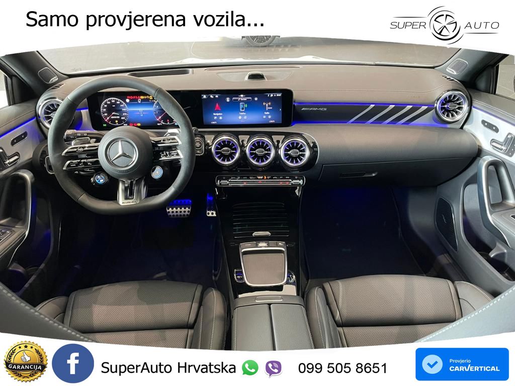 Mercedes-Benz AMG A 45 S 4MATIC+ AMG SPEEDSHIFT DCT 8G ACC+HEAD+GR SJED+360+PANO