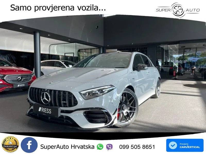 Mercedes-Benz AMG A 45 S 4MATIC+ AMG SPEEDSHIFT DCT 8G ACC+HEAD+GR SJED+360+PANO