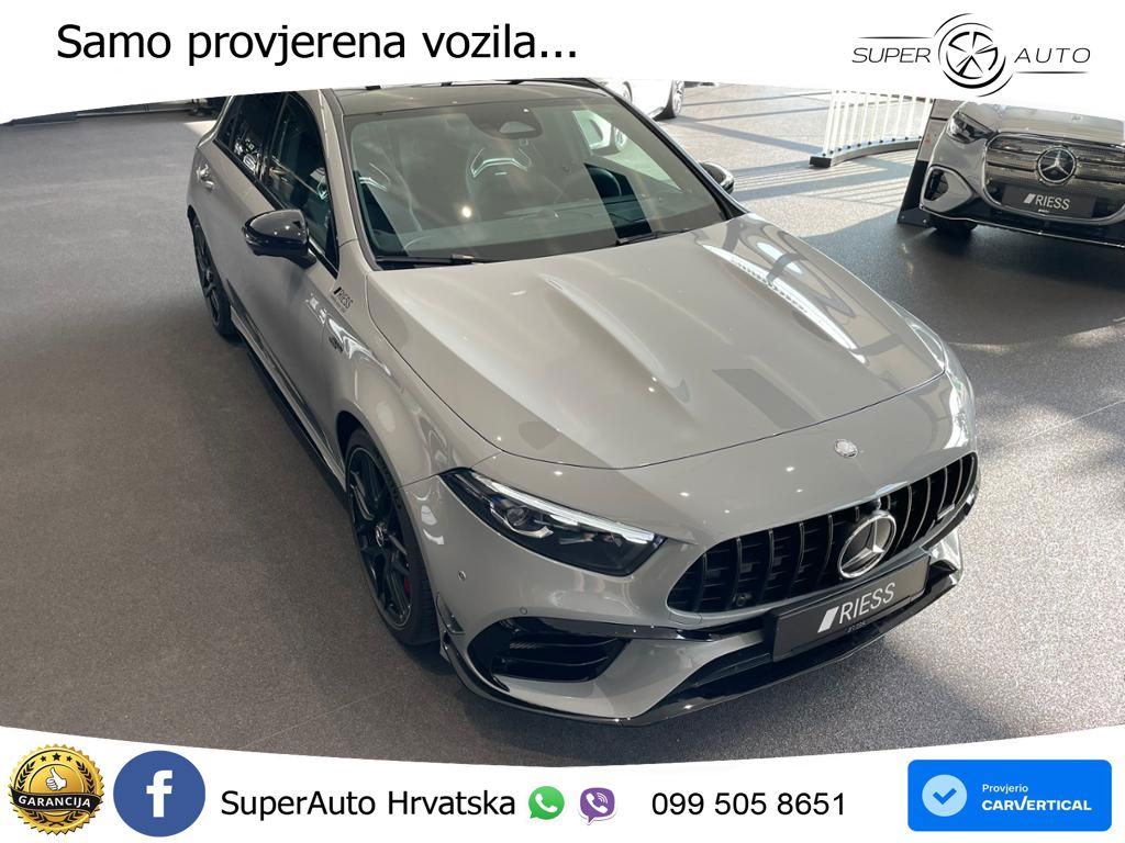 Mercedes-Benz AMG A 45 S 4MATIC+ AMG SPEEDSHIFT DCT 8G ACC+HEAD+GR SJED+360+PANO