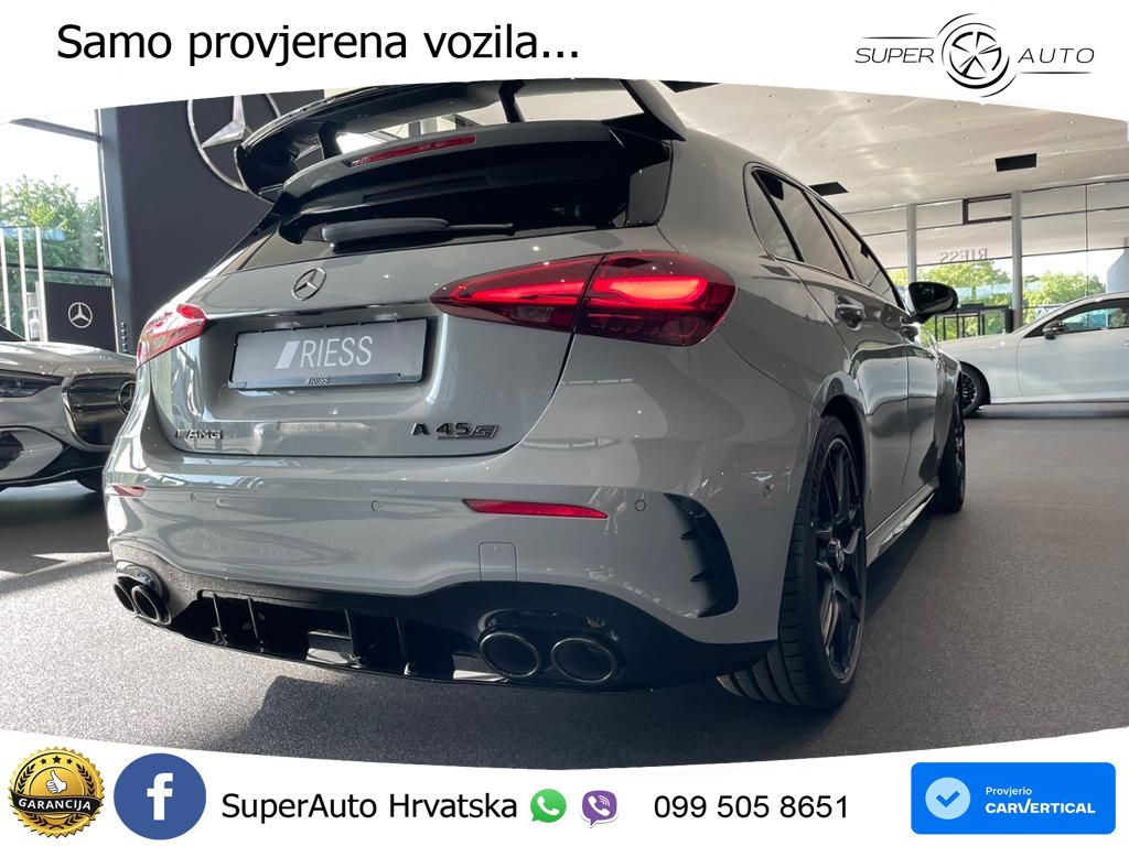 Mercedes-Benz AMG A 45 S 4MATIC+ AMG SPEEDSHIFT DCT 8G ACC+HEAD+GR SJED+360+PANO