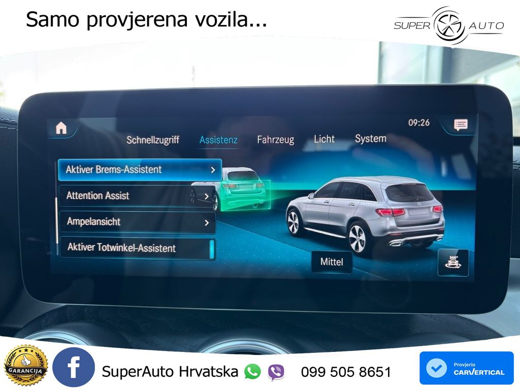 Mercedes GLC 300de (306 KS) 4MATIC 9G-TRONIC AMG LED+GR SJED+ACC