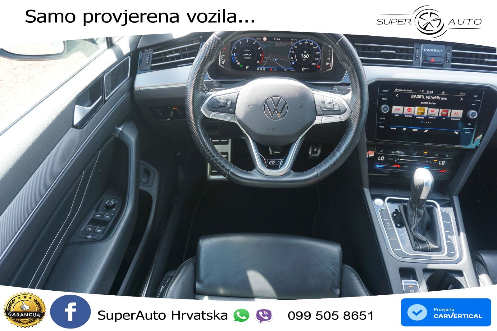 Volkswagen Passat Variant 1.5 TSI (150 KS) DSG ACT R-Line LED+GR SJED+ACC