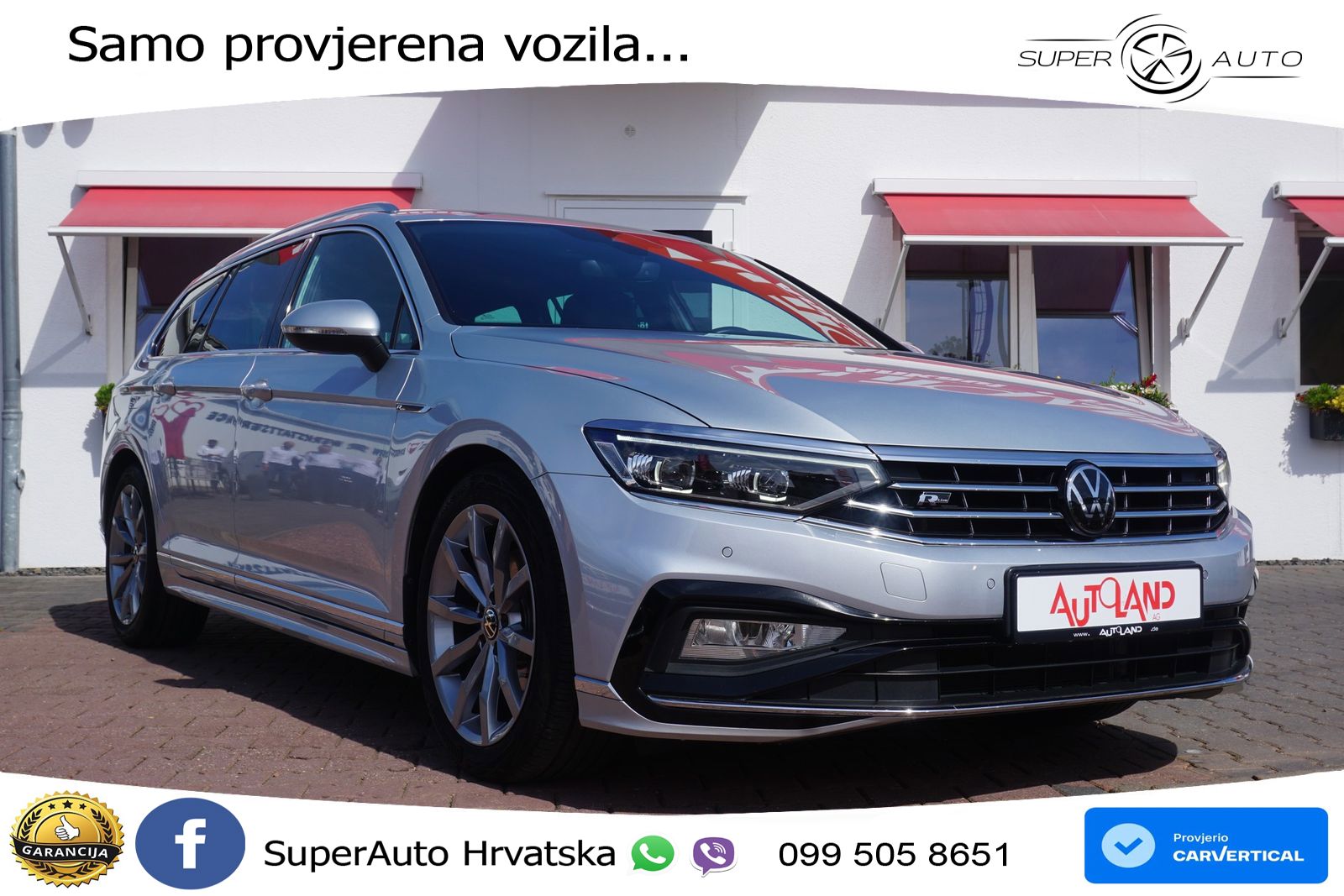 Volkswagen Passat Variant 1.5 TSI (150 KS) DSG ACT R-Line LED+GR SJED+ACC