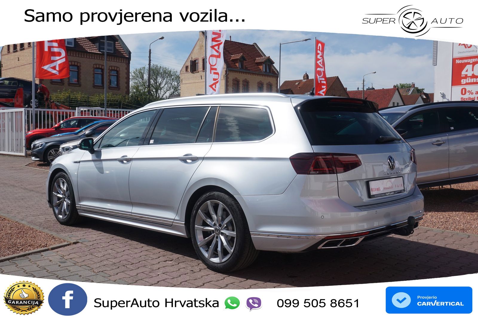 Volkswagen Passat Variant 1.5 TSI (150 KS) DSG ACT R-Line LED+GR SJED+ACC